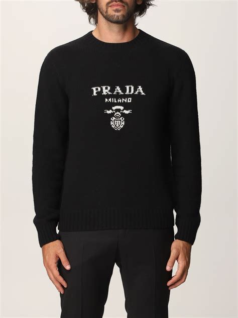 prada black face sweater|Prada uk price.